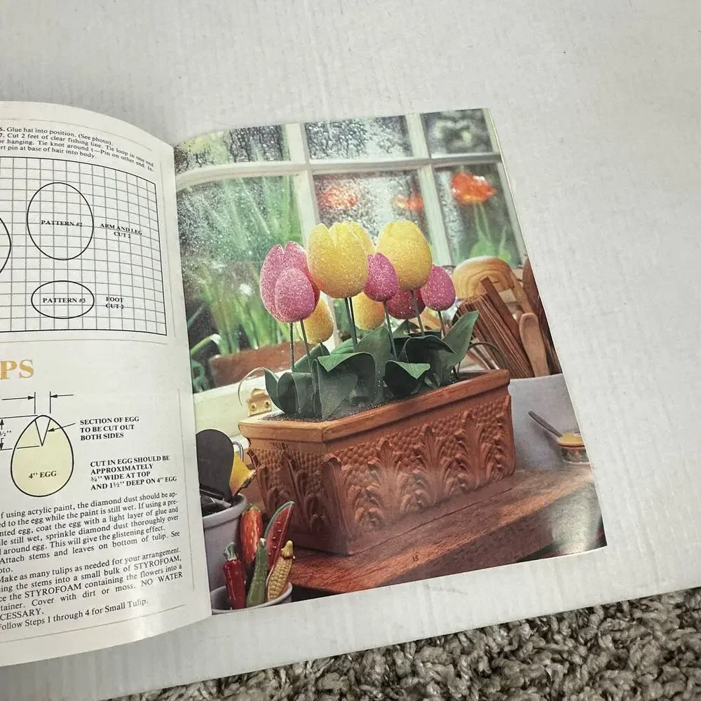 Styrofoam For All Reasons 1983 Vintage Craft Book Magazine Leisure Arts 15935